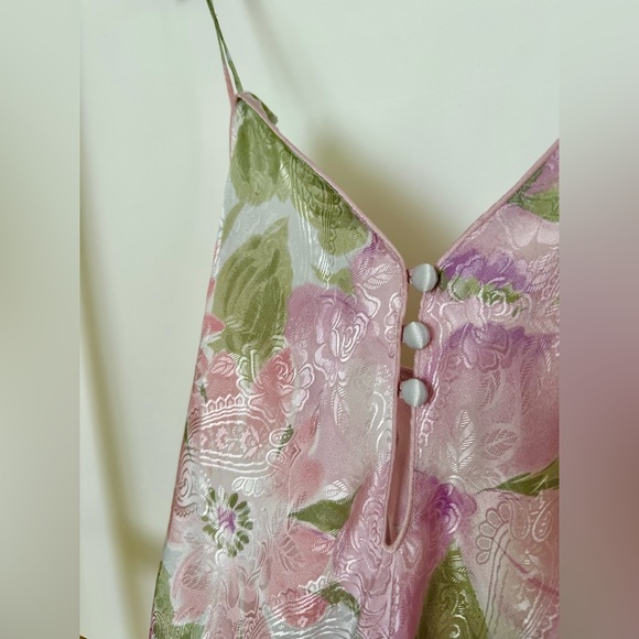 Silk floral mini dress - Picture 4 of 5